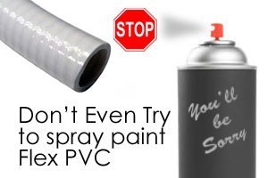 spray paint spa flex pvc