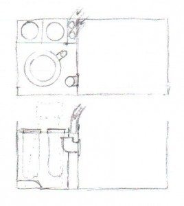 A Reef Tank Sump Initial Drawing