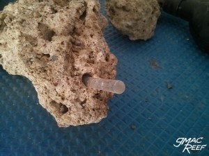 Acrylic Rod in Drilled Rock